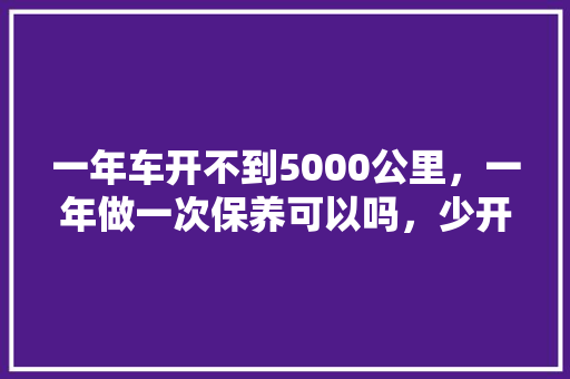 一年车开不到5000公里，一年做一次保养可以吗，少开的汽车多久保养一次比较好。  第1张 一年车开不到5000公里，一年做一次保养可以吗，少开的汽车多久保养一次比较好。 商用车