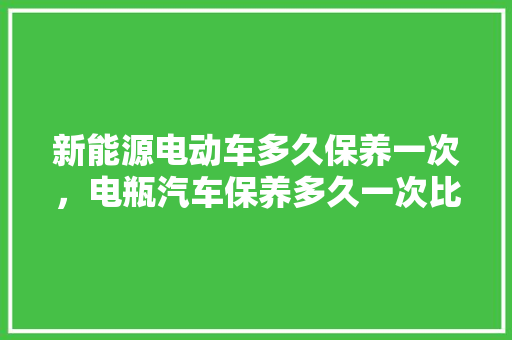 新能源电动车多久保养一次，电瓶汽车保养多久一次比较好。  第1张 新能源电动车多久保养一次，电瓶汽车保养多久一次比较好。 豪华车