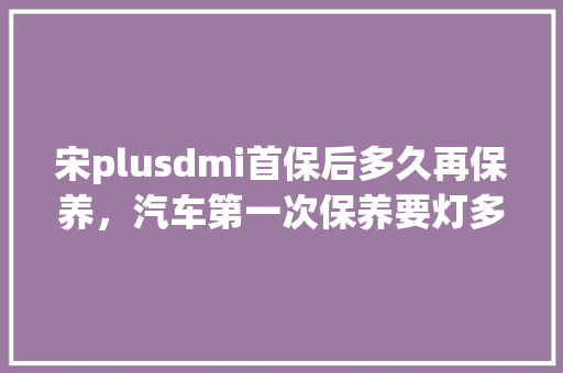 宋plusdmi首保后多久再保养,汽车第一次保养要灯多久才能亮。 摩托车配件 宋plusdmi首保后多久再保养,汽车第一次保养要灯多久才能亮。 第1张 宋plusdmi首保后多久再保养,汽车第一次保养要灯多久才能亮。 摩托车配件
